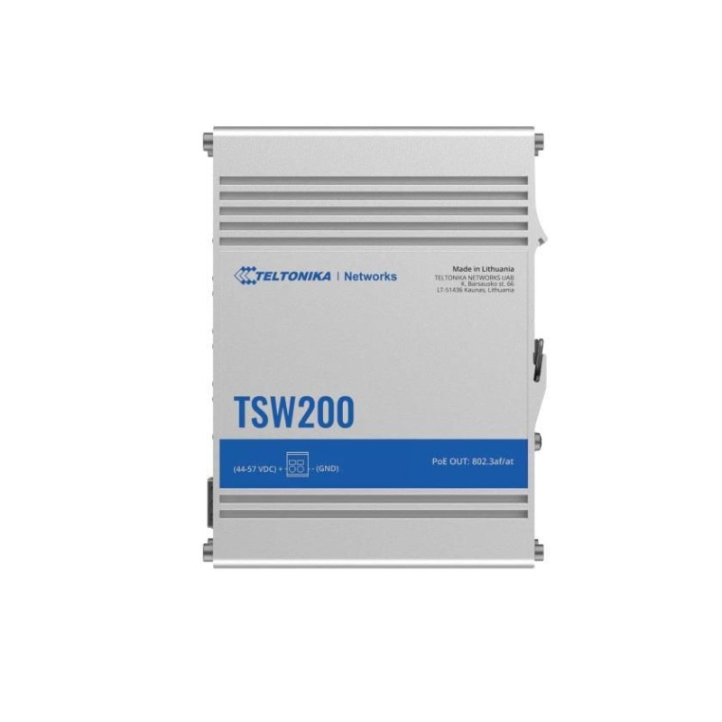 Teltonika Networks TSW200 PoE+ switch x8 Teltonika Networks TSW200 PoE+ switch x8